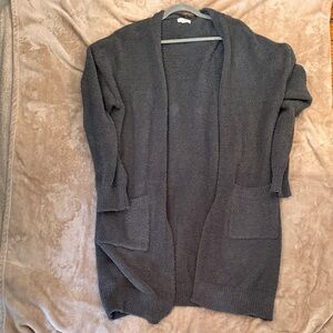 entro Open-Front Green Women’s Cardigan